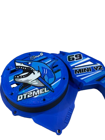 Cache allumage + pignon AM6 100% perso