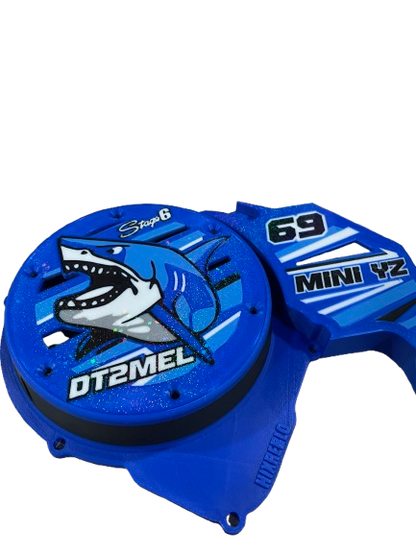 Cache allumage + pignon AM6 100% perso