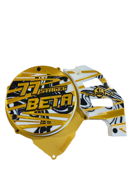 Cache allumage + pignon AM6 100% perso