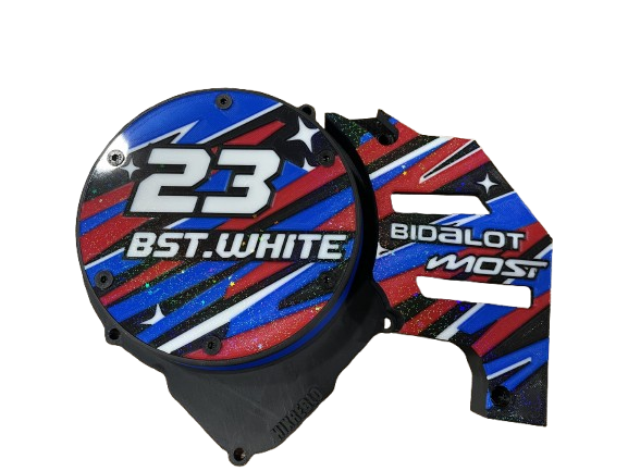 Cache allumage + pignon AM6 100% perso