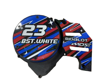 Cache allumage + pignon AM6 100% perso