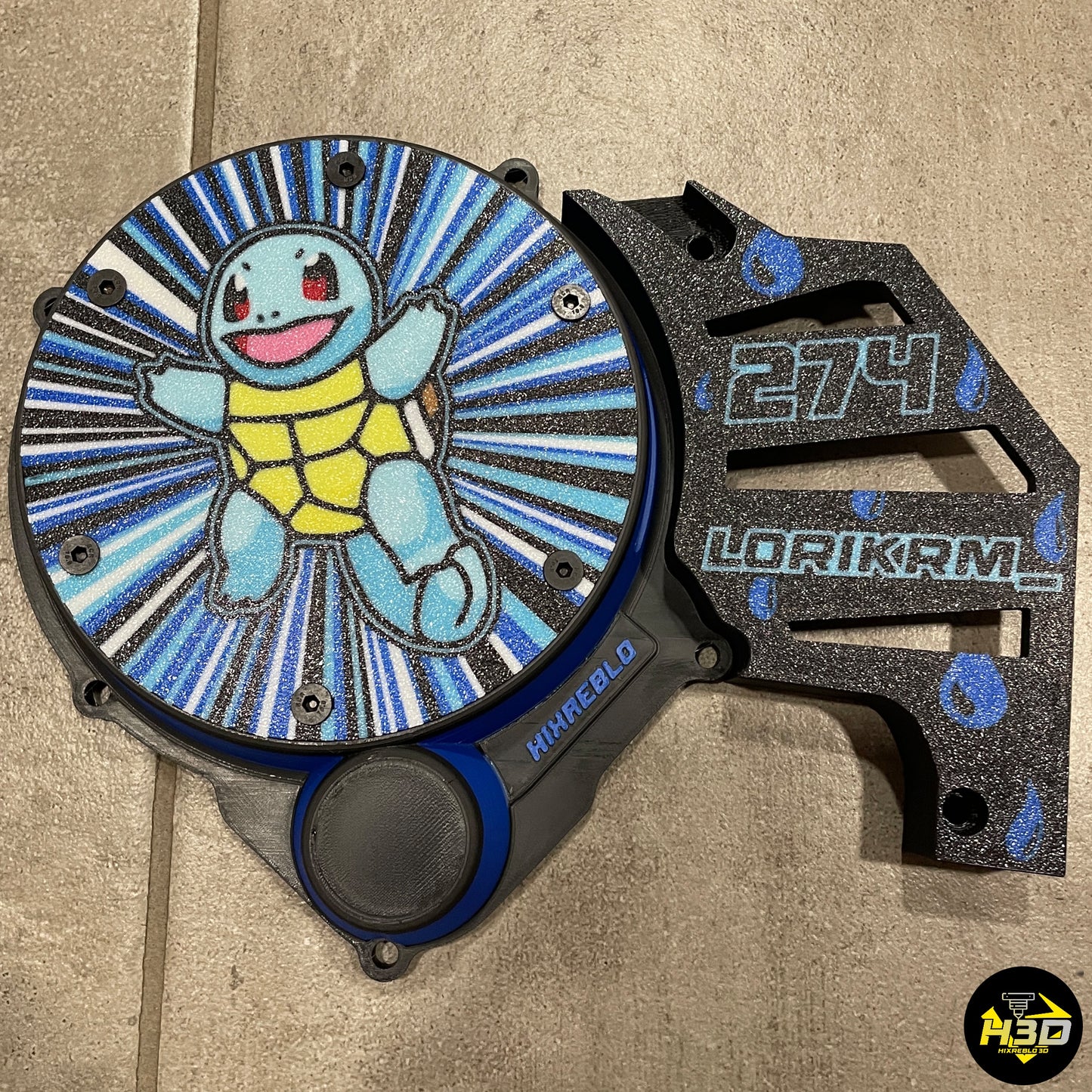 Cache allumage + pignon AM6 100% perso