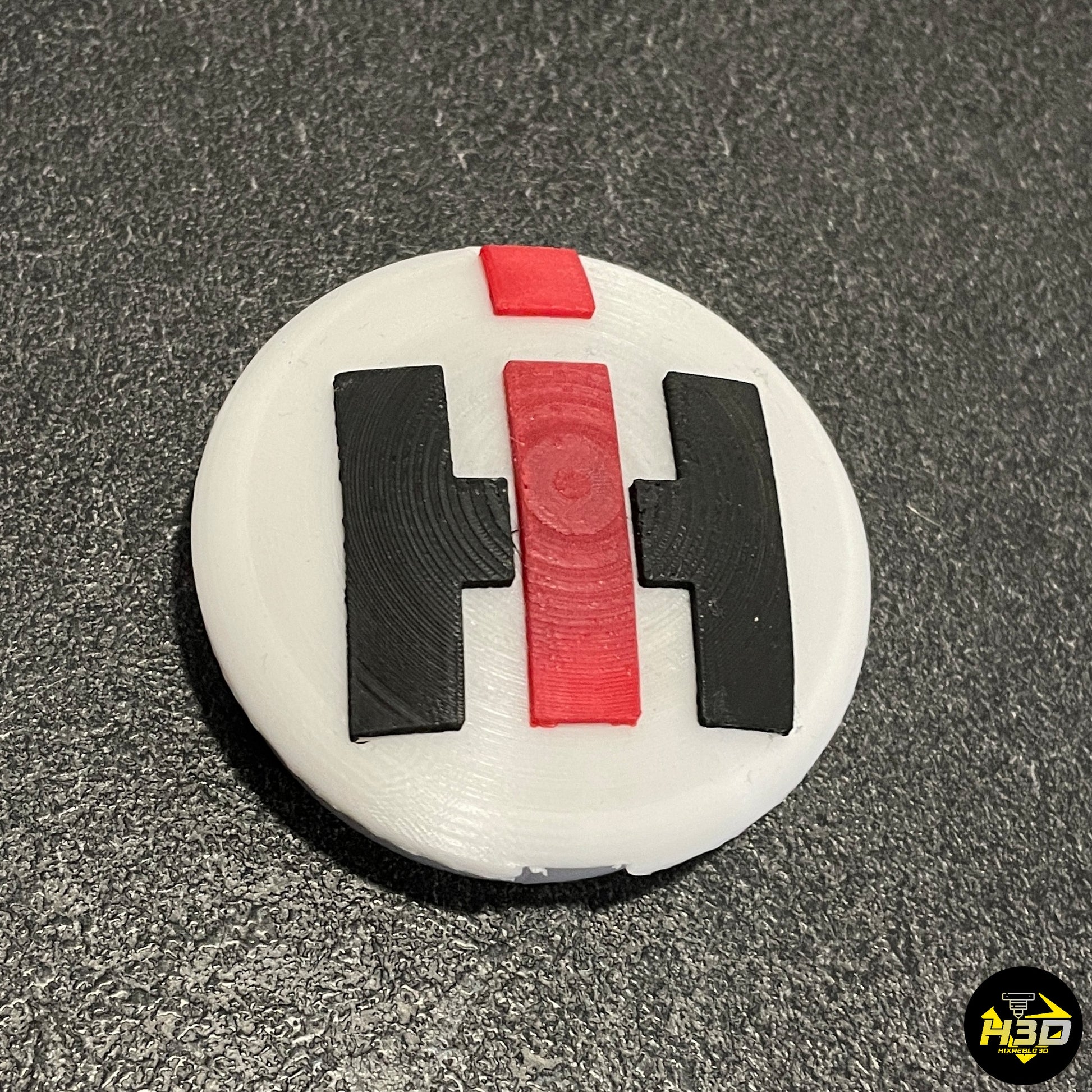 Bouchon de volant en plastique pour tracteurs Case IH – Accessoire robuste et compatible avec tous les modèles Case IH pour protéger et embellir le volant.