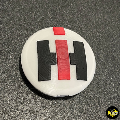 Bouchon de volant en plastique pour tracteurs Case IH – Accessoire robuste et compatible avec tous les modèles Case IH pour protéger et embellir le volant.