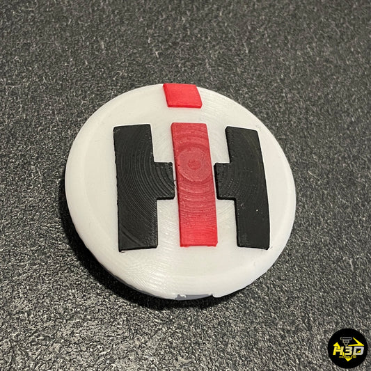 Bouchon de volant en plastique pour tracteurs Case IH – Accessoire robuste et compatible avec tous les modèles Case IH pour protéger et embellir le volant.