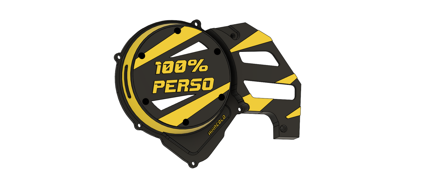 Cache allumage + pignon AM6 100% perso